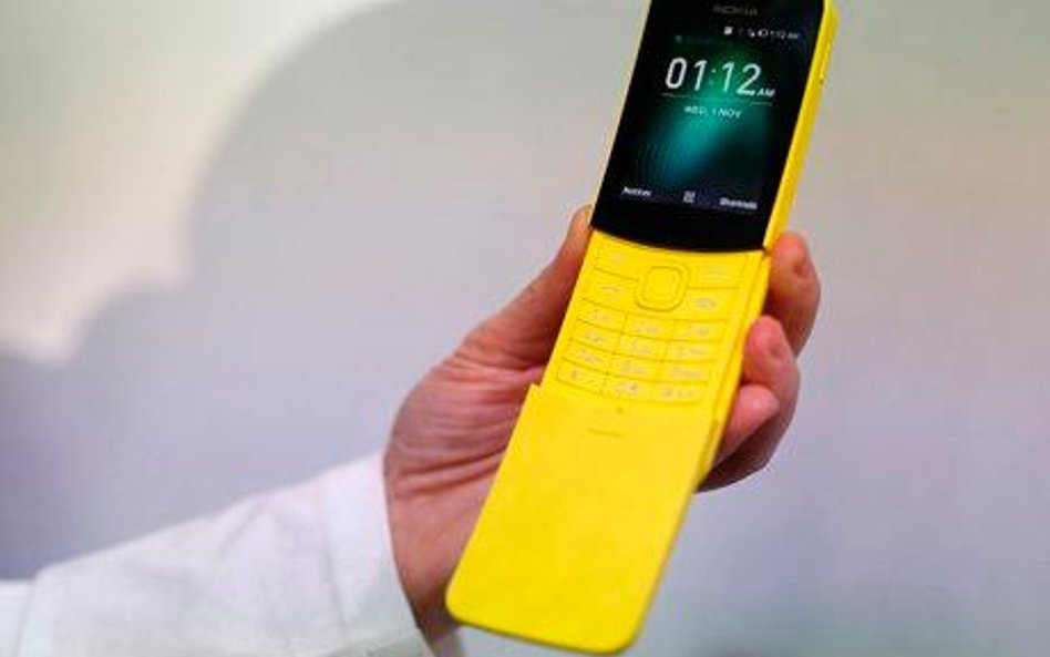 Nokia 8110 to jedna z nowości na targach. Smartfon nawiązuje do legendarnego modelu zwanego bananem,