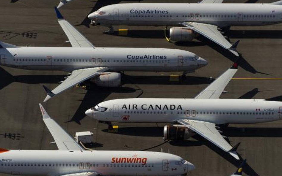 Samoloty Boeinga czekają na naprawę