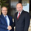 Fayssal Mikdad i Andrzej Papierz