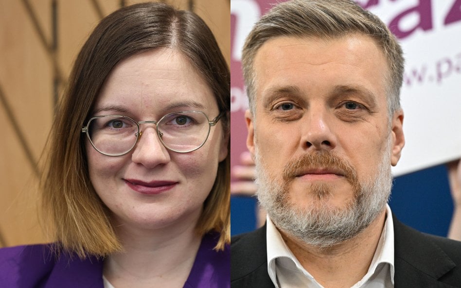 Współprzewodniczący Partii Razem Adrian Zandberg był pytany o wyrzucenie z ugrupowania posłanki Paul