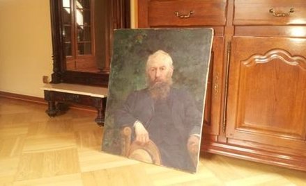 "Portret Józefa Chełmońskiego" Kazimierza Alchimowicza