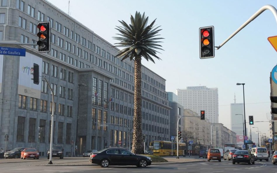 Joanna Rajkowska, „Pozdrowienia z Alej Jerozolimskich”, 2002, CSW Zamek Ujazdowski