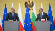 Rumen Radew i Donald Tusk