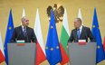 Rumen Radew i Donald Tusk