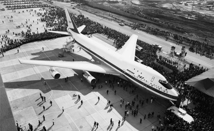 Boeing 747 wszedł na rynek w 1970 roku.