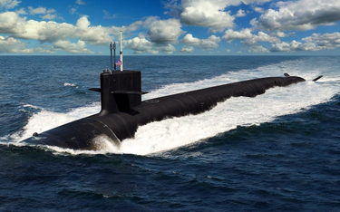 Wizja atomowego okrętu podwodnego nosiciela strategicznych pocisków balistycznych USS District of Co