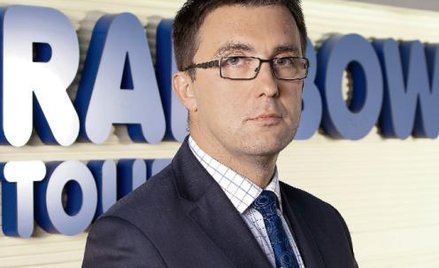 Grzegorz Baszczyński, prezes Rainbow Tours.