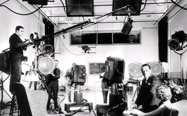 Studio w amerykańskiej telewizji NBC, lata 30. XX wieku
