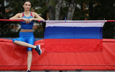 Jest mało prawdopodobne, by Maria Lasitskiene zobaczyła rosyjską flagę po olimpijskim zwycięstwie