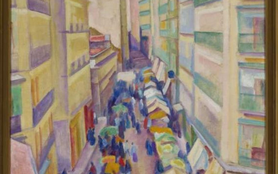 Józef Pankiewicz (1866-1940) Ulica w Madrycie, 1916-18 Muzeum Narodowe w Warszawie