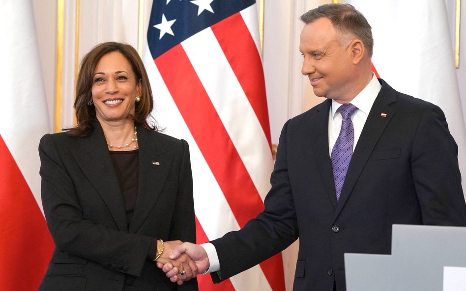 Wizyta w Polsce to najważniejsza z dotychczasowych misji zagranicznych Kamali Harris