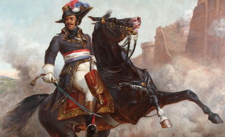 Generał dywizji rewolucyjnych wojsk francuskich Thomas-Alexandre Dumas (1762–1806) – obraz Oliviera 