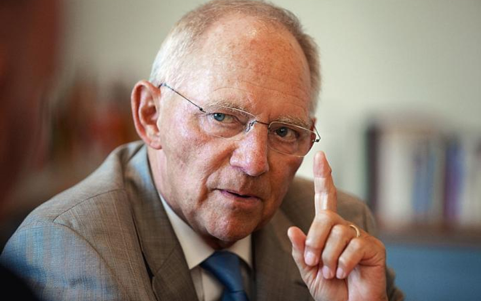 Niemiecki minister finansów Wolfgang Schaeuble ma liczne zastrzeżenia do unii bankowej w proponowany