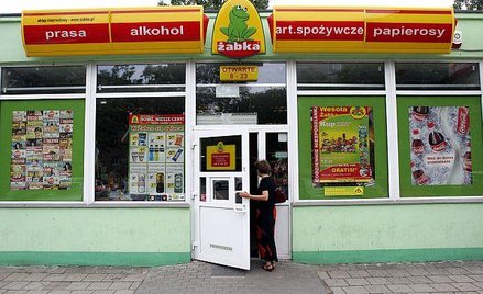 Żabka prawie jak bank