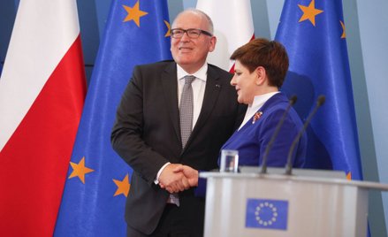 Co Frans Timmermans mówił o Polsce?