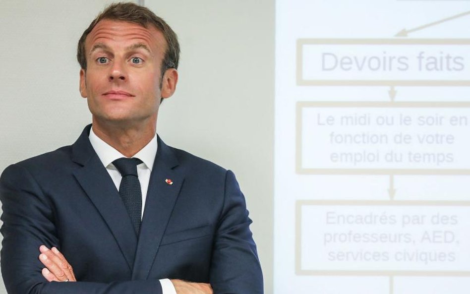 Bezrobocie we Francji to największy problem Emmanuela Macrona. Jest dwa i pół razy wyższe niż w Pols