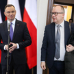 Prezydent Andrzej Duda, minister sprawiedliwości Adam Bodnar