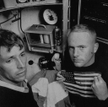 Don Walsh (P) i Jacques Piccard w batyskafie "Trieste". Fot. archiwum Dona Walsha