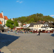 Rynek w Kazimierzu Dolnym. Tu spotkają się uczestnicy sprzątania miasteczka.