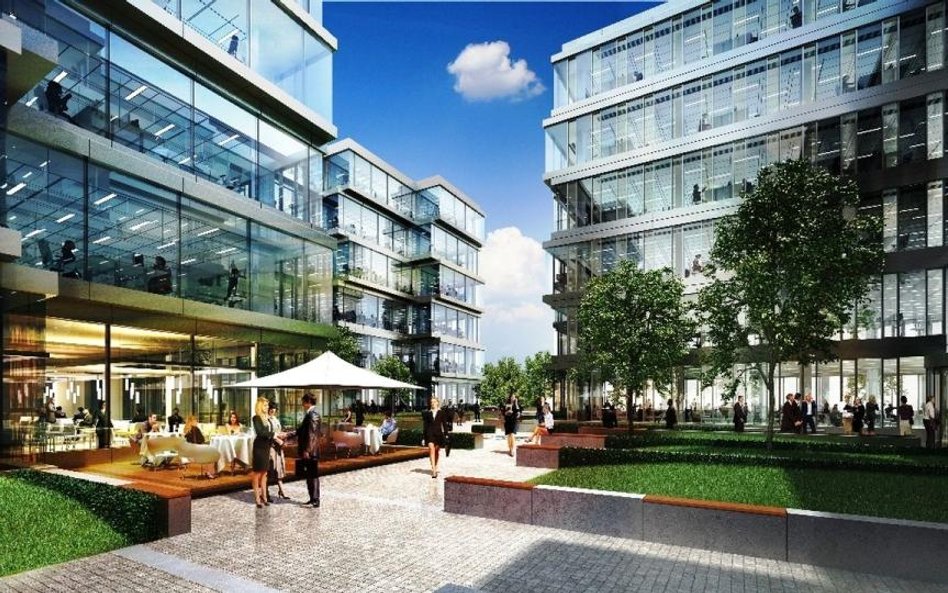 Banki najchętniej finansują projekty biurowe w Warszawie (inwestycję Oxygen Park współfinansuje BNP 