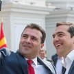 Goran Zaew i Aleksis Tsipras w Skopje