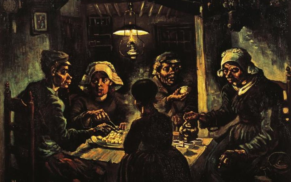 Ziemisty świat młodego van Gogha: „Jedzący kartofle” , kwiecień 1885 r.