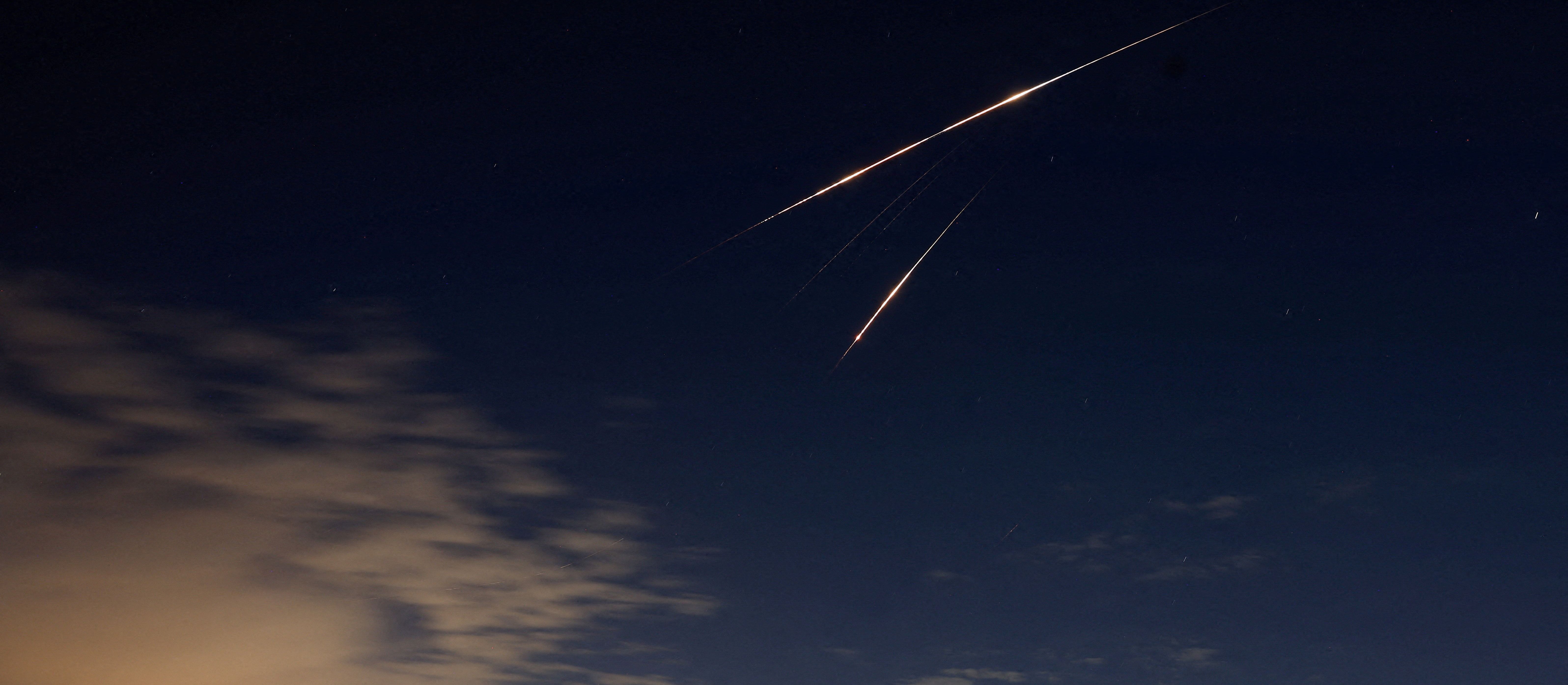 A ballistic rocket  fired from Iran towards Turkey was shot down