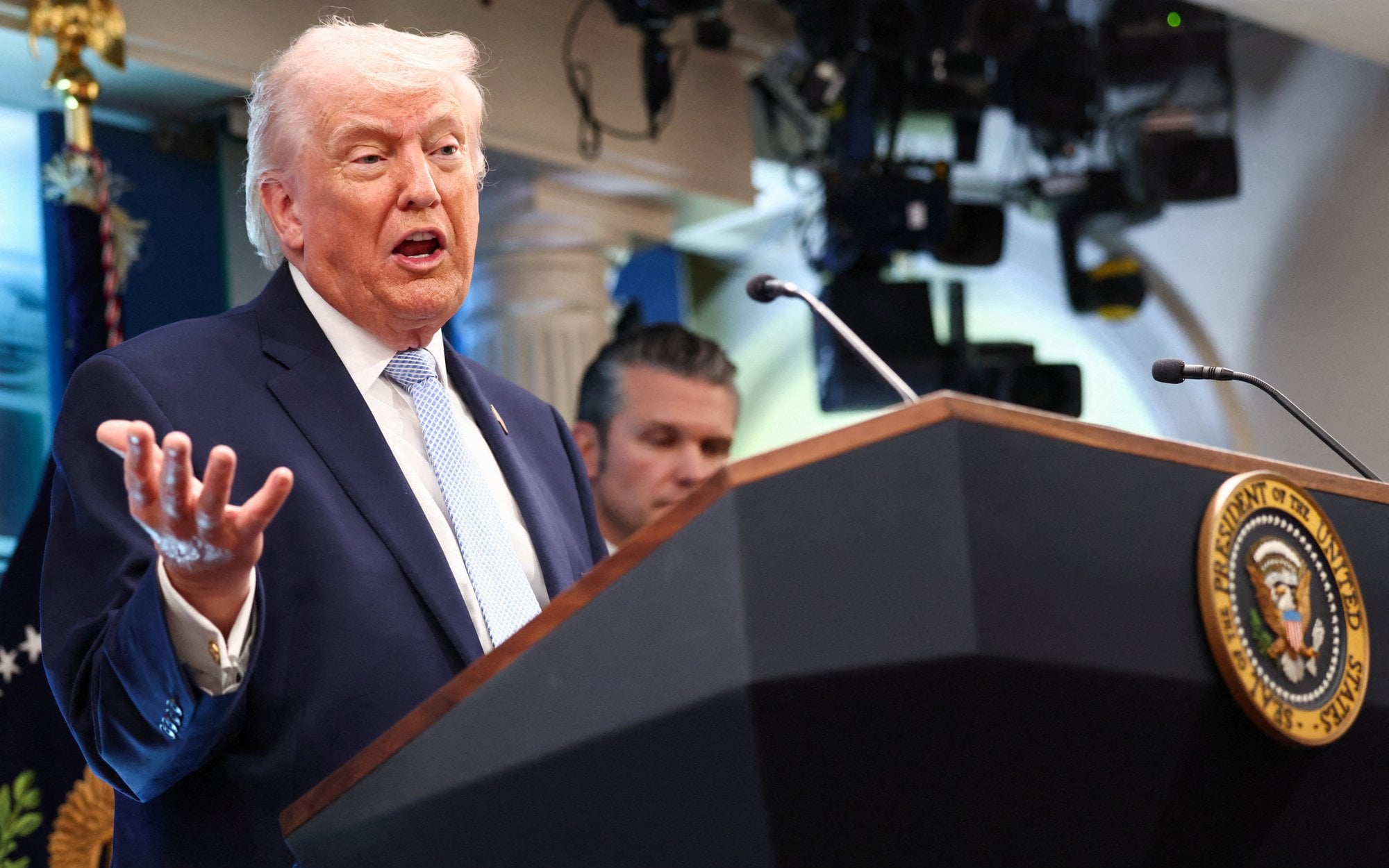 Trump uderza w sojuszników Iranu. „50 proc cła na wszystko”