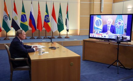 Władimir Putin bierze udział w spotkaniu online z prezydentem Brazylii Luizem Inacio Lulą da Silvą i