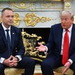 Karol Nawrocki i Donald Trump