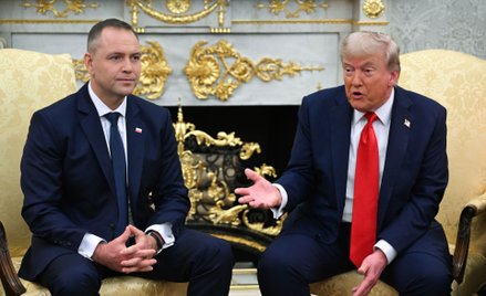 Karol Nawrocki i Donald Trump