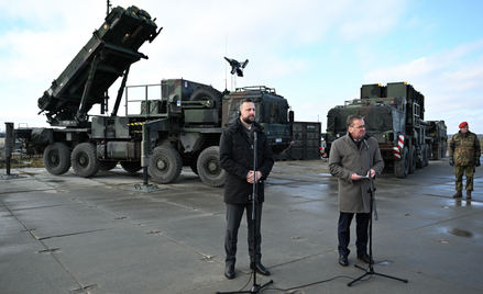 Wicepremier, minister obrony narodowej Władysław Kosiniak-Kamysz i minister obrony Niemiec Boris Pis