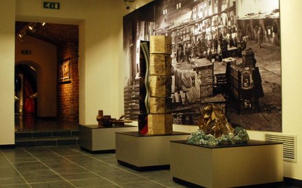 Fragment ekspozycji w piwnicach przedprożnych