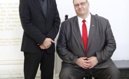 Dariusz Barski i Bogdan Święczkowski