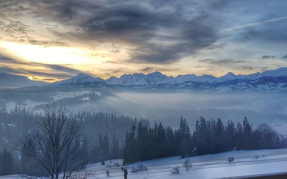 Smog nad podtatrzańskimi miejscowościami