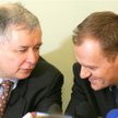 Jarosław Kaczyński z Donaldem Tuskiem