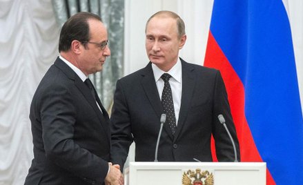 Gdy Rosja działa agresywniej, trzeba zaostrzać sankcje – przekonuje François Hollande. Na zdjęciu z 