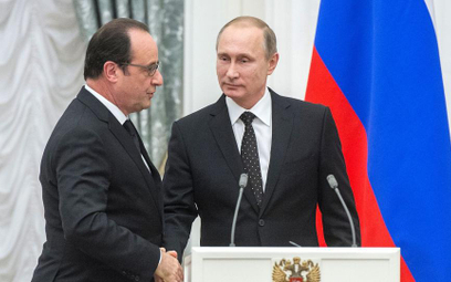 Gdy Rosja działa agresywniej, trzeba zaostrzać sankcje – przekonuje François Hollande. Na zdjęciu z 