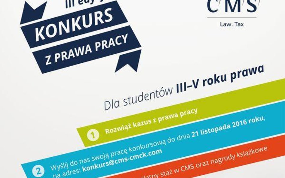 Konkurs dla studentów prawa