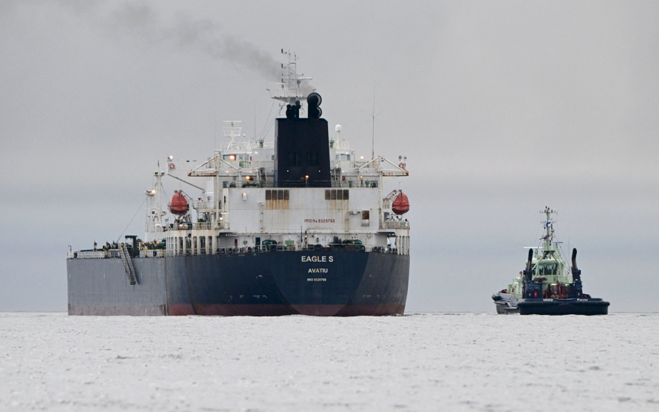 Tankowiec Eagle S zerwał kabel EstLink 2 łączący Finlandię i Estonię