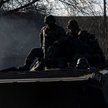 Ukraińscy żołnierze w rejonie Bachmutu