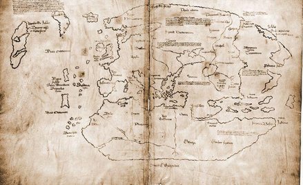Mapa Ameryki sprzed Kolumba
