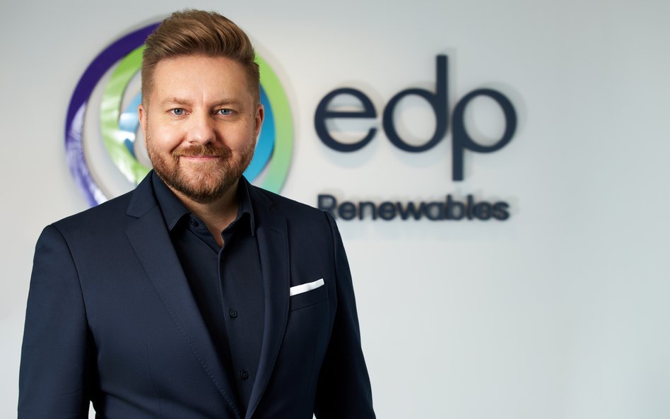 Bartosz Fedurek, dyrektor krajowy EDP Renewables Polska