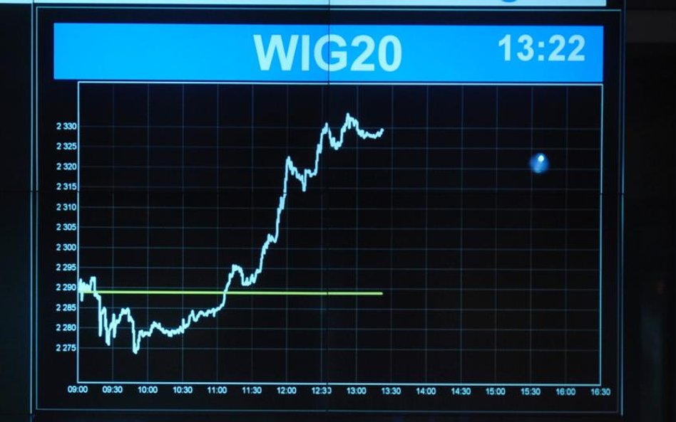 WIG20 w gronie najsilniejszych indeksów w Europie