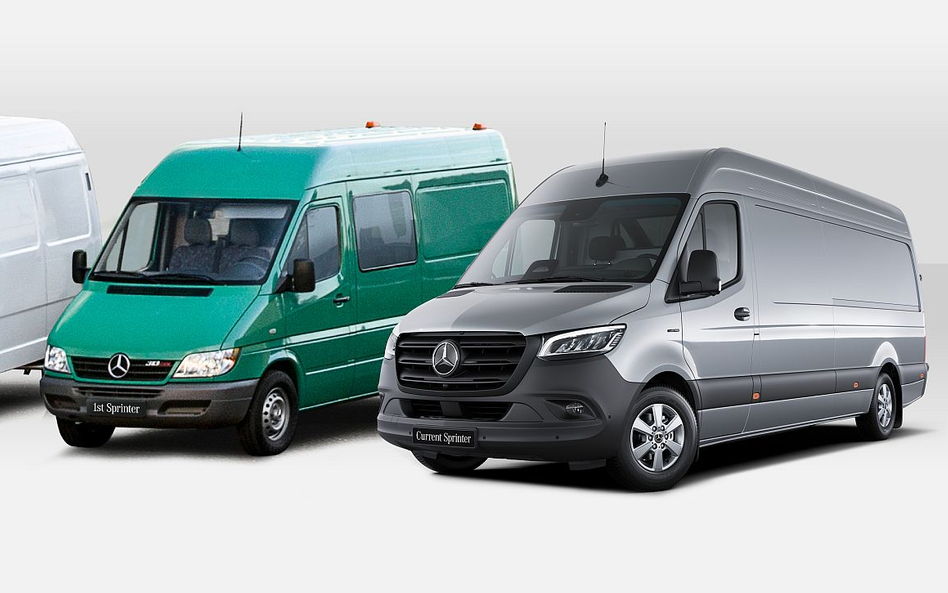 Mercedes Sprinter świętuje swoje 30 urodziny