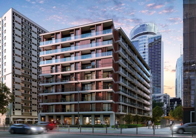 Projekt Dom Development obejmuje budowę dziewięciokondygnacyjnego budynku z częścią usługową w parte