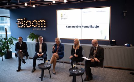 W dyskusji udział wzięli: Paweł Skałba (Colliers), Maciej Drozd (Echo Investment), Agnieszka Hryniew