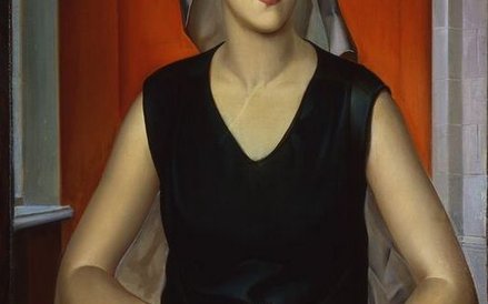 Kazimierz Kwiatkowski (1893–1964), Portret żony, 1925-1930, olej, płótno, 91x75