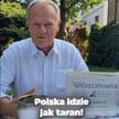 Premier Donald Tusk z kawą i „Rzeczpospolitą” na filmiku w serwisie X