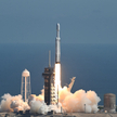 Start rakiety SpaceX Falcon Heavy